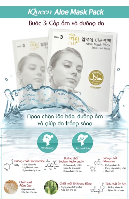 MẶT NẠ ALOE IQUEEN