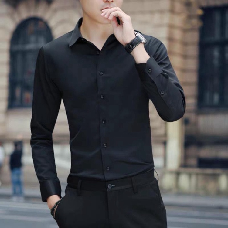 Áo sơmi nam Urano dài tay xây dựng korea , vải lụa thái mềm mại và mượt mà ,chống nhăn ,chống xù cao cấp(SML)