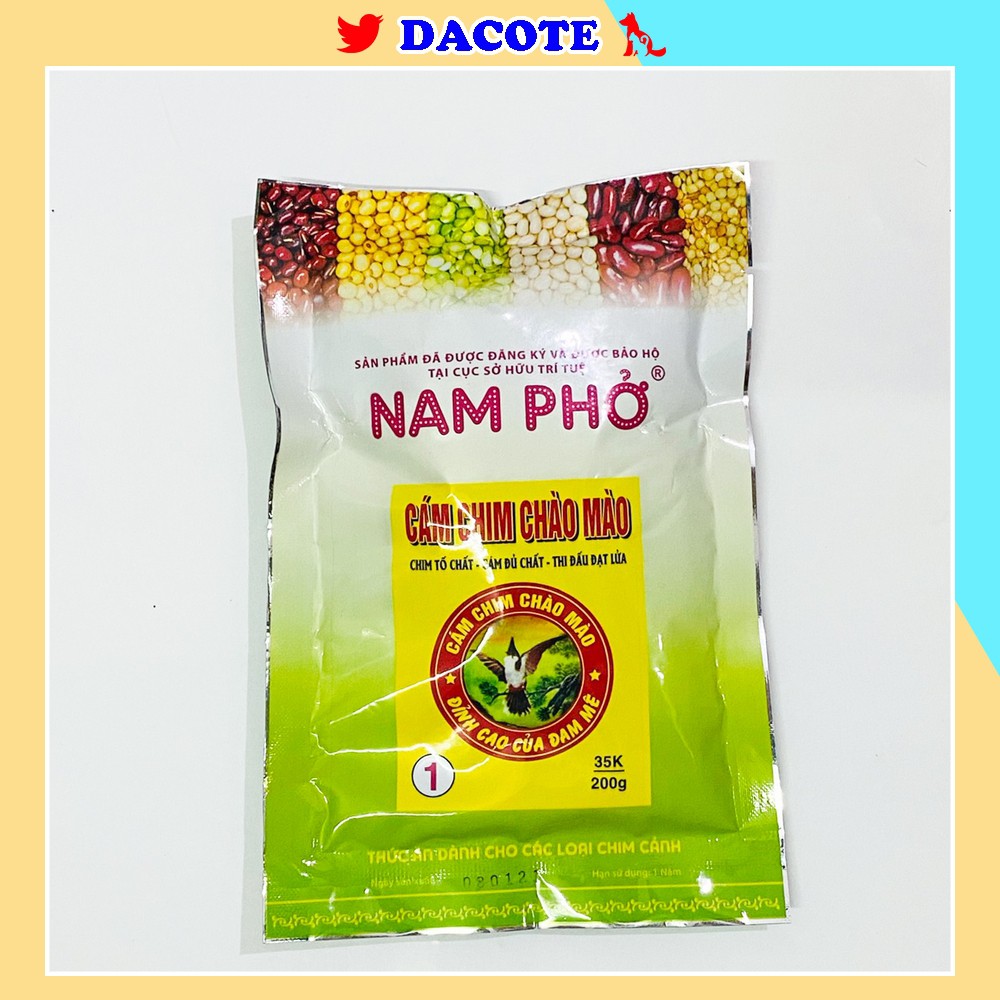 Cám chim chào mào số 1 Nam Phở cao cấp 200g - Cám chào mào số 1 Nam Phở giá rẻ