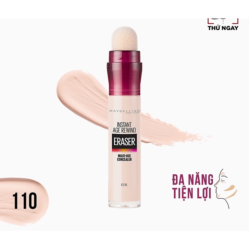 Bộ Kem Lót Maybelline Che Khuyết Điểm Baby Skin Pore Eraser Primer 22ml Và Bút Cushion Mịn Da Che Khuyết Điểm Màu 110