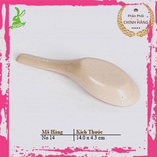 [Mẫu Mới]Muỗng Cơm 14 Màu Nâu Nhựa Melamine Cao Cấp Fataco Việt Nam