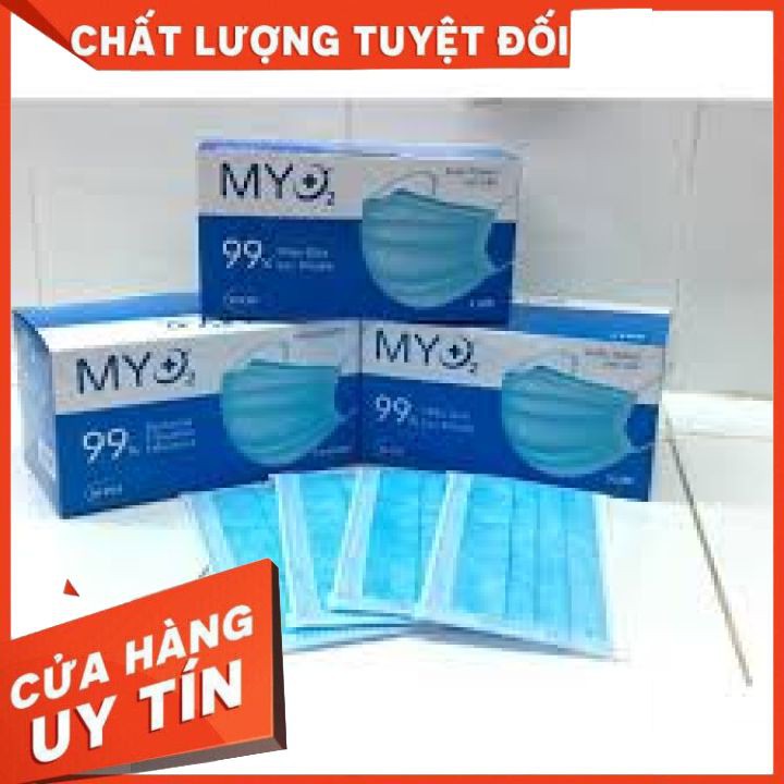 Khẩu trang cao cấp 4 lớp Myo2 {SALE}