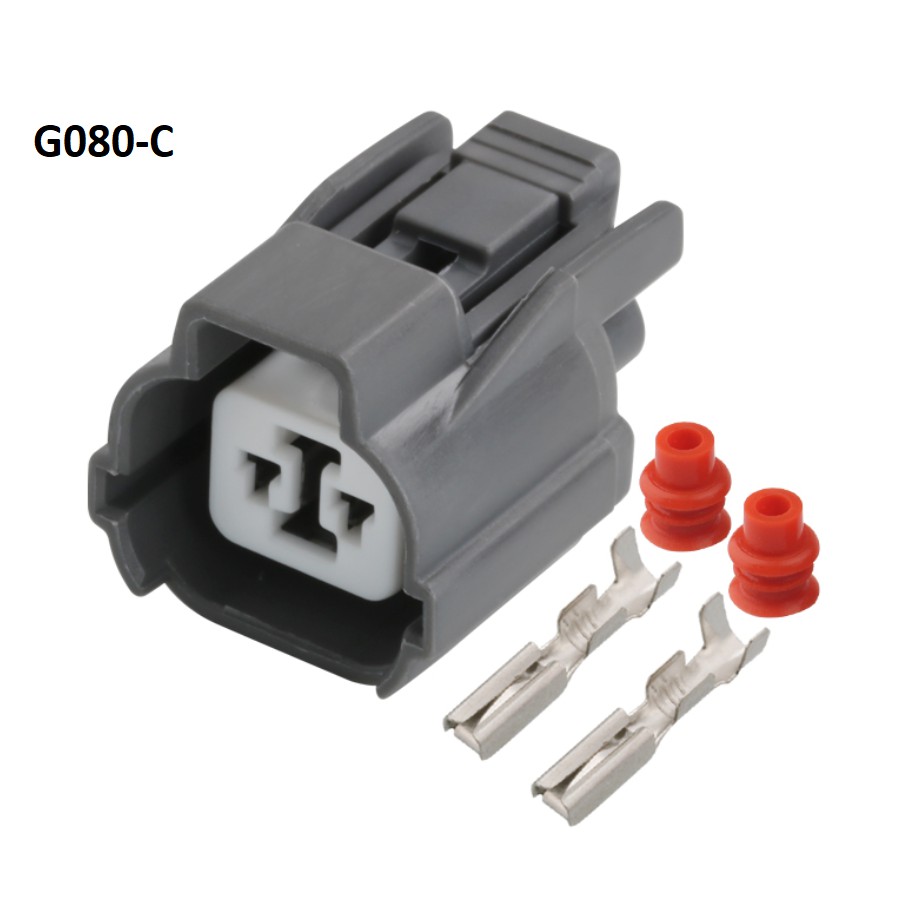 G080-Giắc cắm chống thấm nước còi xe 2 lỗ