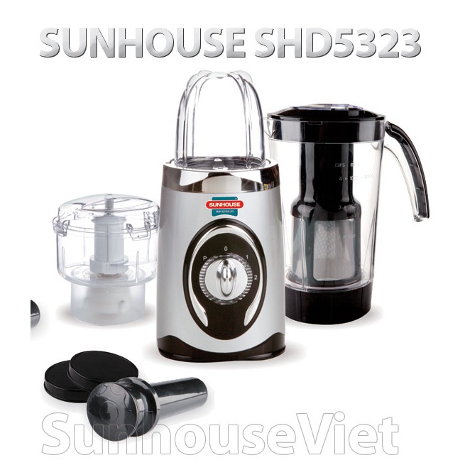 [Mã ELHA22 giảm 6% đơn 300K] Máy xay sinh tố đa năng Sunhouse SHD5323 Bảo Hành chính hãng 12 tháng