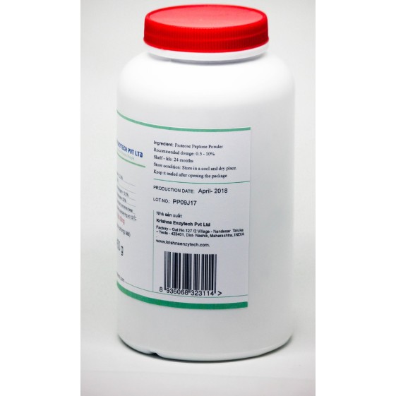 Peptone Proteose Ấn Độ 450g/chai ( Peptone thịt )