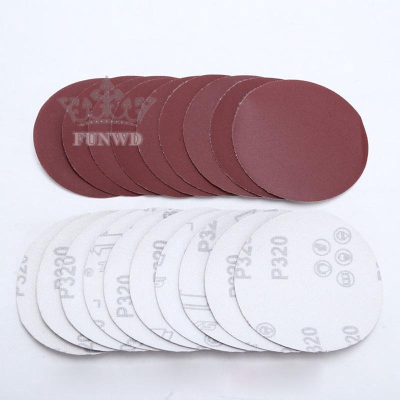 Giấy Nhám Tròn 4inch / 100mm 40-2000grit Đánh Bóng Xe Hơi Chất Lượng Cao
