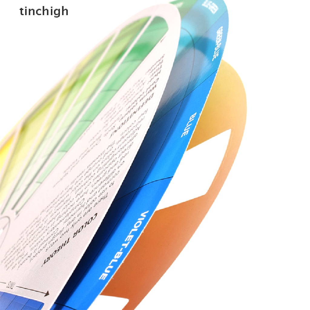 [Tichg] Thẻ Giấy Trộn Màu Mực Xăm Hình Tròn Trung Tâm Xoay Tròn Trung Tâm