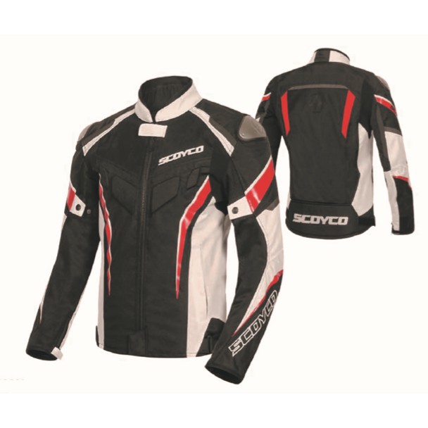 ÁO GIÁP MOTO SCOYCO-JK103-RED/BLACK-BLUE/WHITE-GREY/BLACK