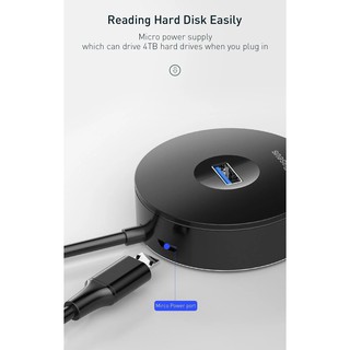 BỘ CHUYỂN CỔNG ĐA NĂNG BASEUS ROUND BOX GB02