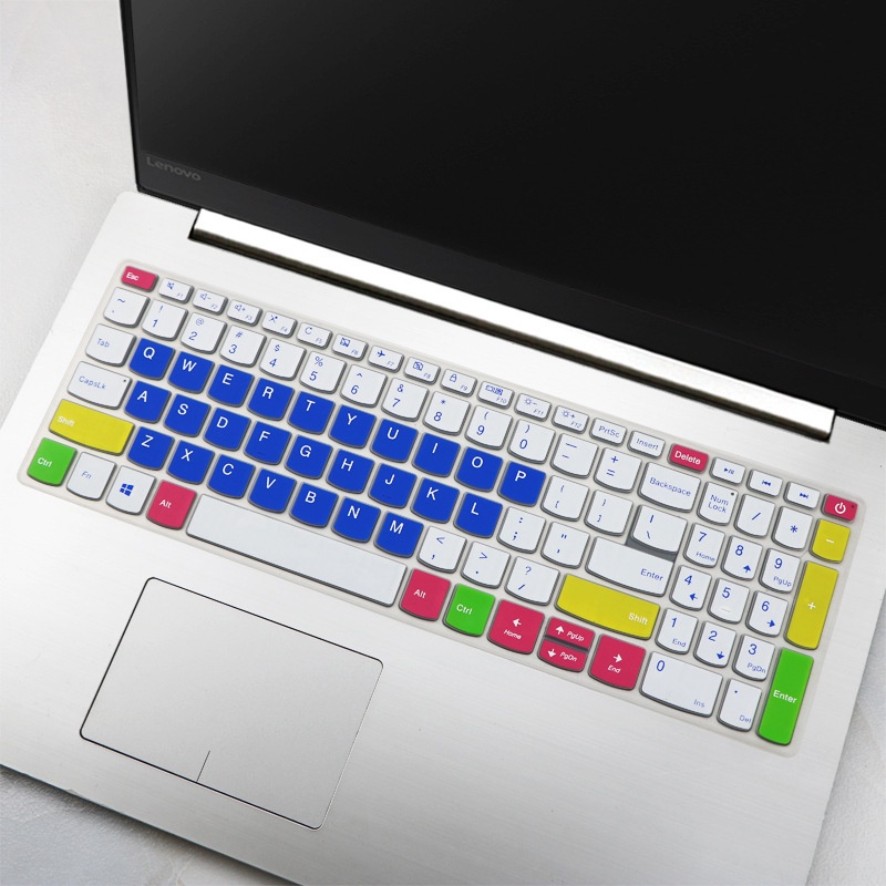 Miếng dán bảo vệ bàn phím máy tính Lenovo V310/E53-80 V730 V330 15.6 Inches bằng silicon siêu mỏng