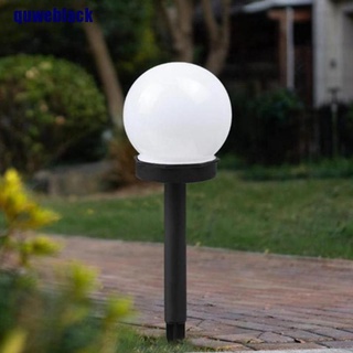 Bóng Đèn Led Tròn Màu Đen Sử Dụng Năng Lượng Mặt Trời Trang Trí Đường Đi Sân Vườn