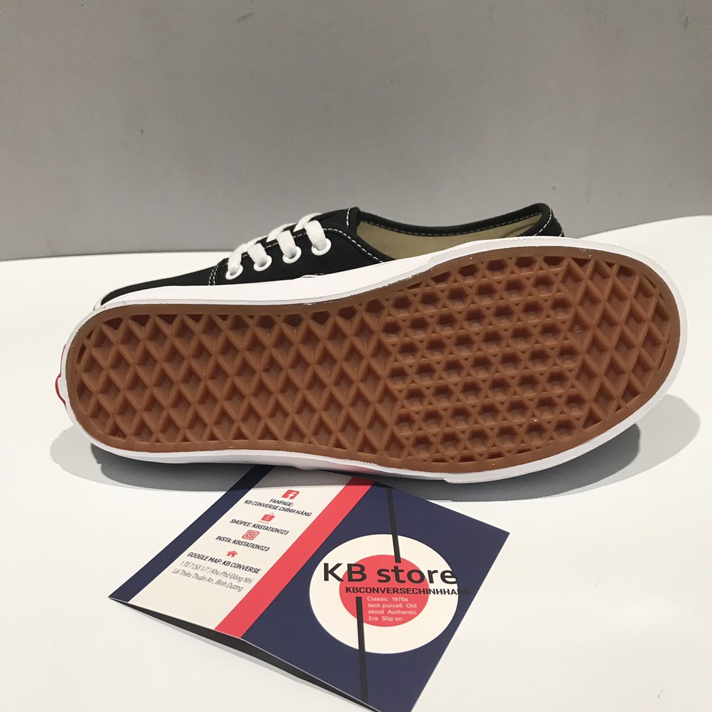 Giày Vans Authentic đen chính hãng