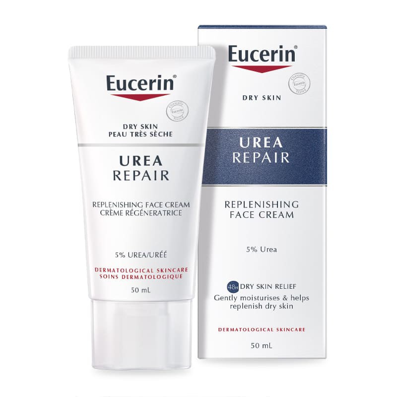 Kem dưỡng phục hồi da Eucerin Urea 5% Repair Face Cream