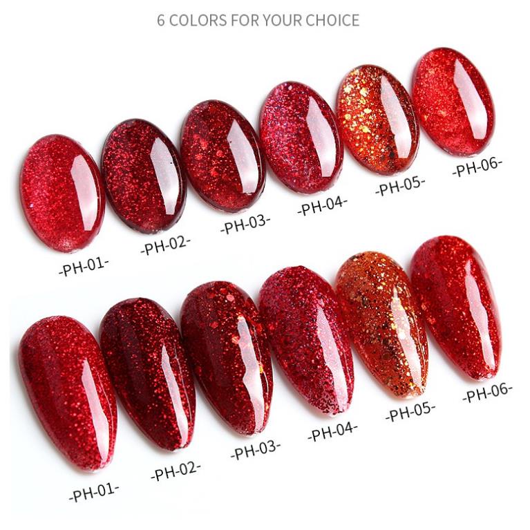 Sơn Gel AS vỏ đen Mã PH ( Cam Kết Chính Hãng - làm khô sơn gel bằng máy hơ uvled )