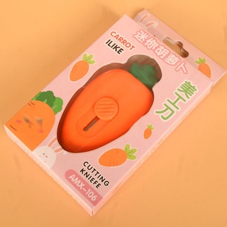 Dao Mini Hình Cà Rốt Rọc Giấy Cute