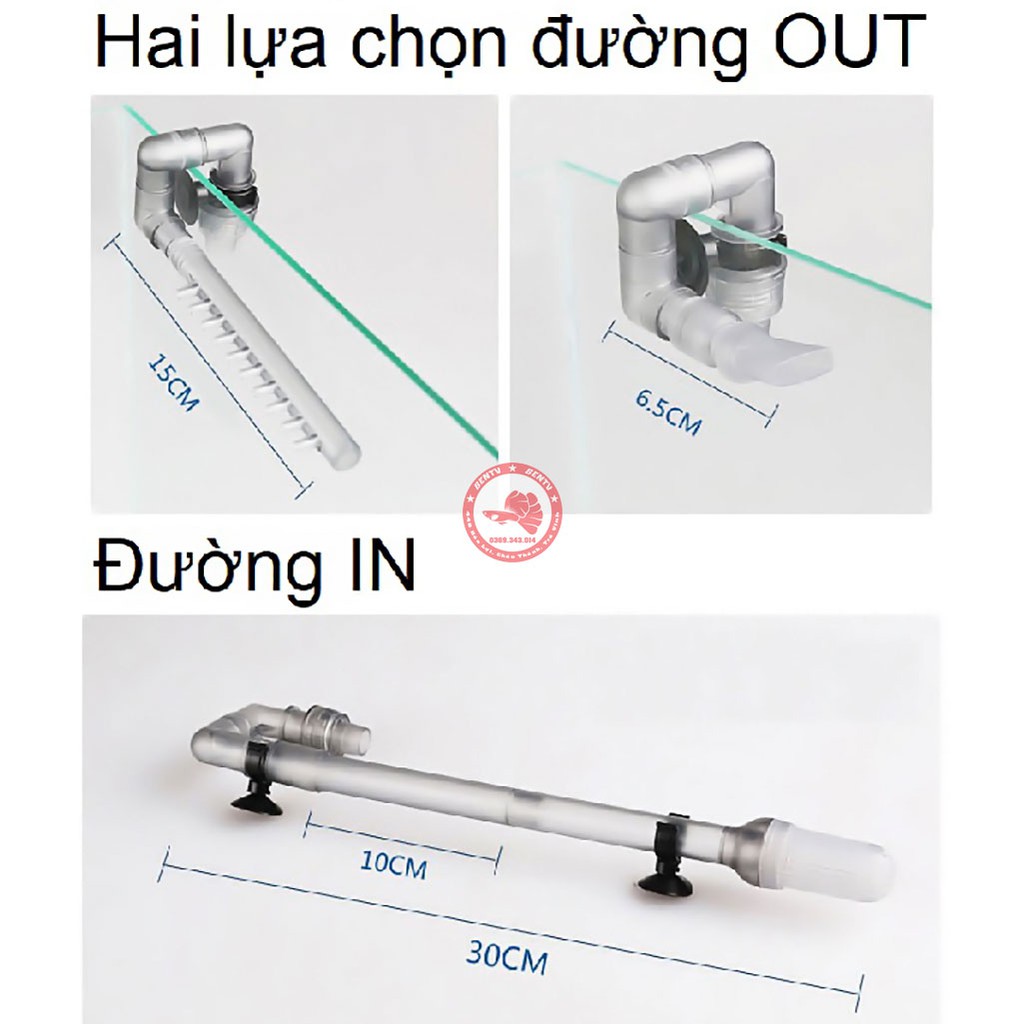 Máy Lọc Ngoài Bể Cá Sunsun HW-602B/HW-603B