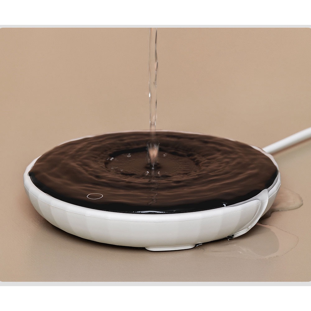 Đế Hâm Nóng Xiaomi OirM Thông Minh , Tiện Dụng - Giữ Nhiệt  Độ 55 ºC , Làm  Nóng Sữa, Cà Phê , Nước...,Mọi Chất Liệu