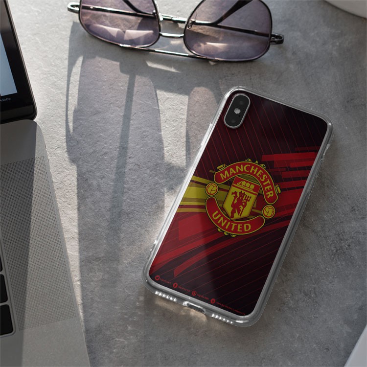 Ốp lưng ốp Iphone logo clb Manchester United dễ thương từ 6 đến 12 MAN20210022