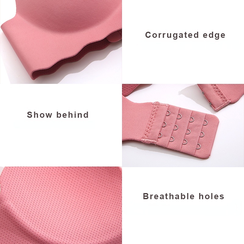 Áo lót FINETOO nâng ngực thoáng khí không đường may cao cấp cho nữ