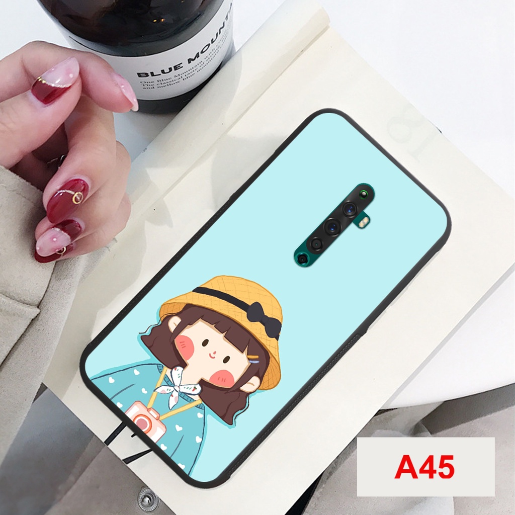[FREESHIP] ỐP LƯNG OPPO RENO 2- OPPO RENO 2F- OPPO RENO 2Z HÌNH CÔ GÁI ĐÁNG YÊU 2021