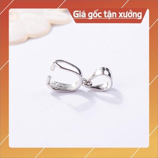 Móc bạc 925 để móc mặt phật, mặt hồ ly, mặt tỳ hưu làm đồ handmade diy - cb400