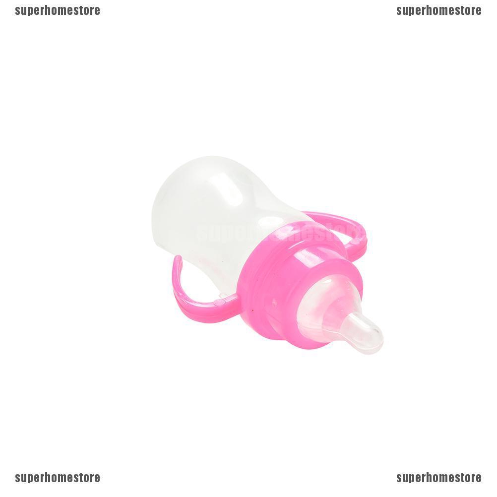 Bình sữa màu hồng độc đáo dùng trang trí cho búp bê Kelly