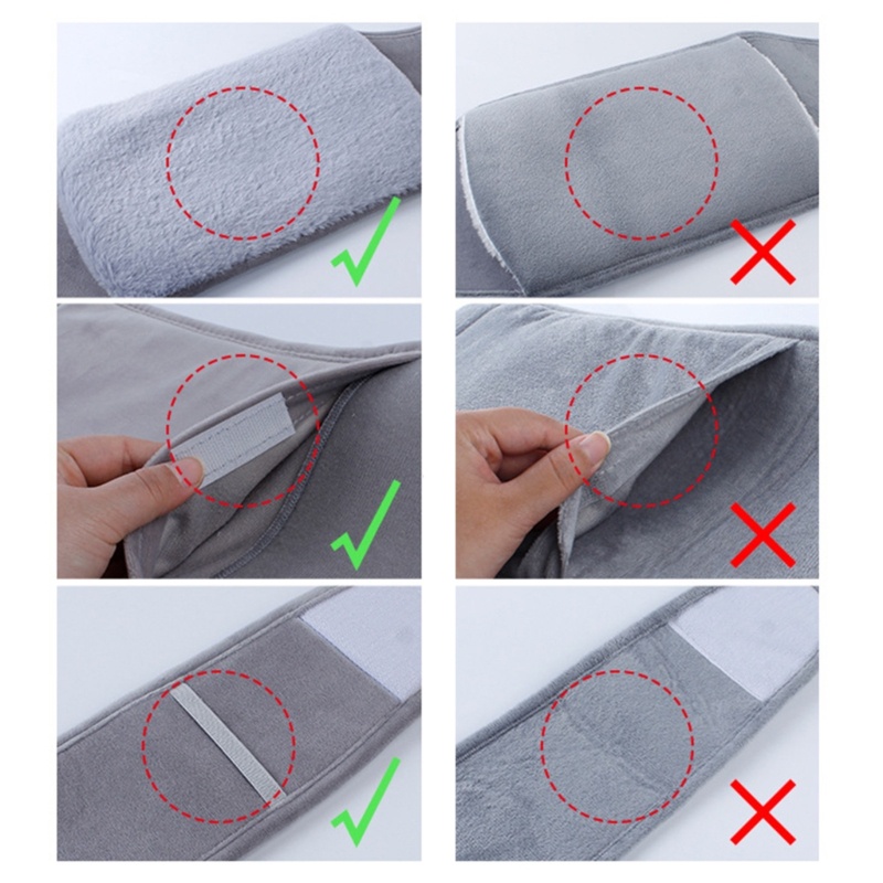 Túi Chườm Nóng / Vỏ Bọc Bình Nước PVC Phủ Lông Mềm Mại Giảm Đau Toàn Thân Cr