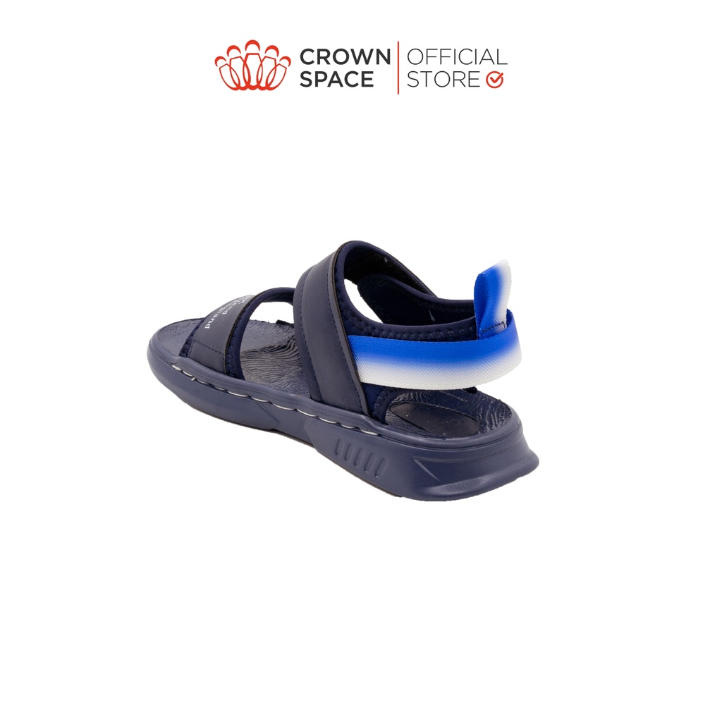 Giày Sandal cho bé trai Crown Space CRUK651 Size 32-37, Dép Quai Hậu Cho Bé Thiết Kế Chuẩn Y Khoa