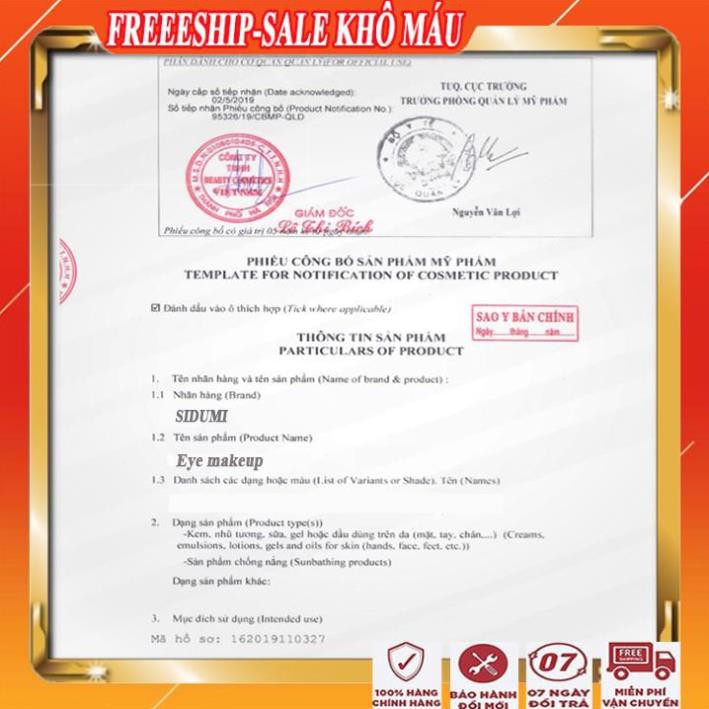 [XẢ KHO CẮT LỖ - FreeShip] Cây chì kẻ mày 3d 2 đầu đa năng sidumi/Bút kẻ lông mày đẹp không bết, không vón cục