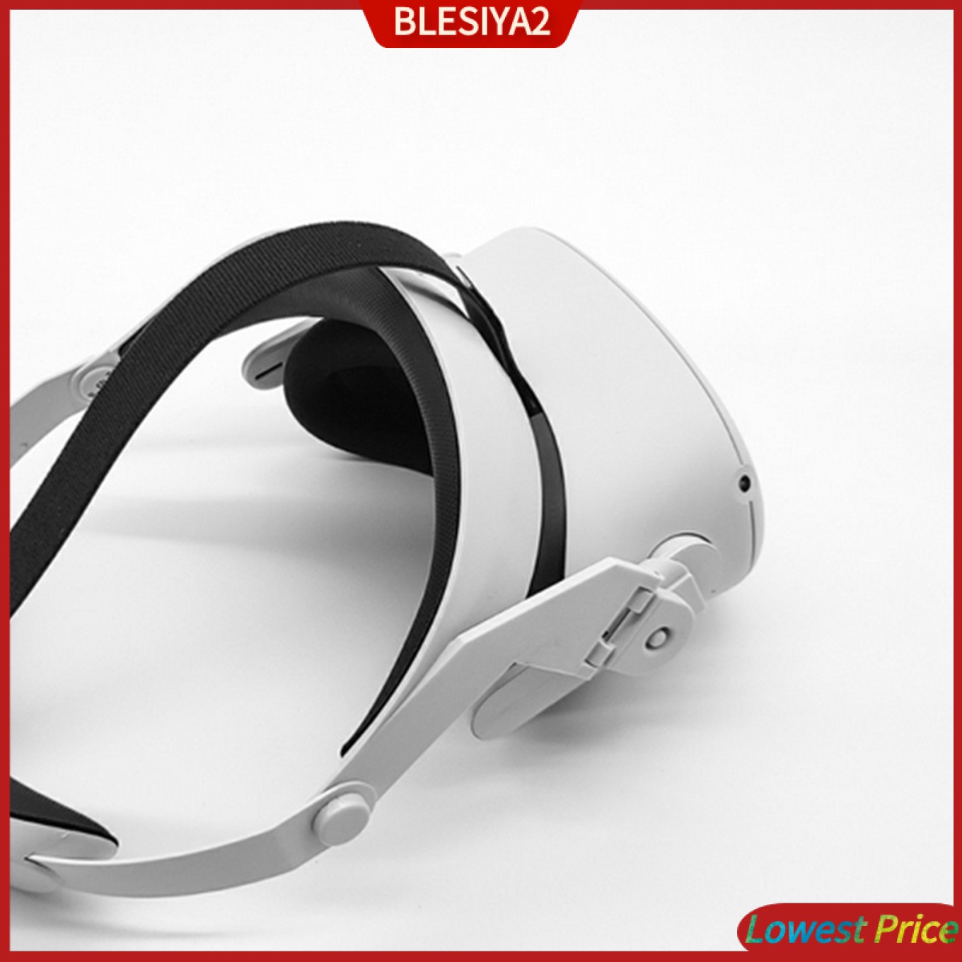 Adjustable VR Head Strap Headband for   Quest 2 White Accessories