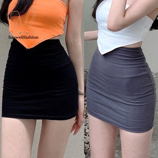 Chân váy ôm sát lưng cao thời trang ngọt ngào cho nữ