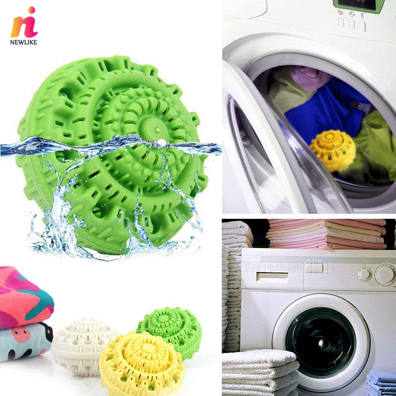 Banh giặt có gai bỏ máy giặt tái sử dụng tiện dụng màu ngẫu nhiên