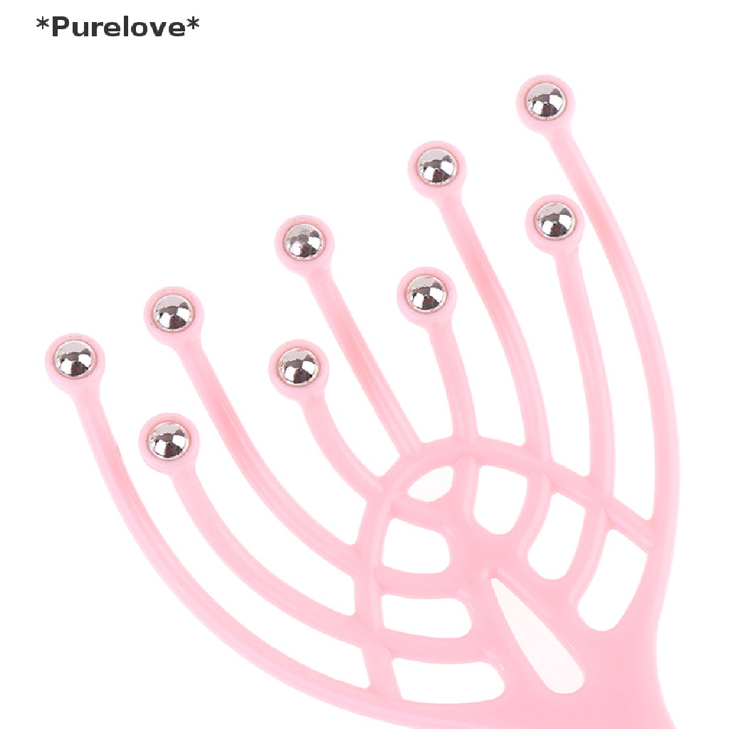 Dụng Cụ Mát Xa Đầu Hình Bạch Tuộc Giúp Giảm Căng Thẳng Tiện Dụng