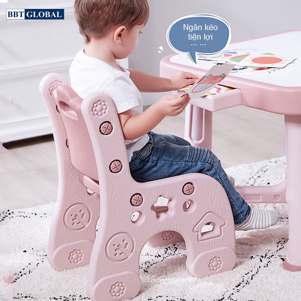 Bàn ghế trẻ em style Hàn Quốc BBT Global cao cấp BG101