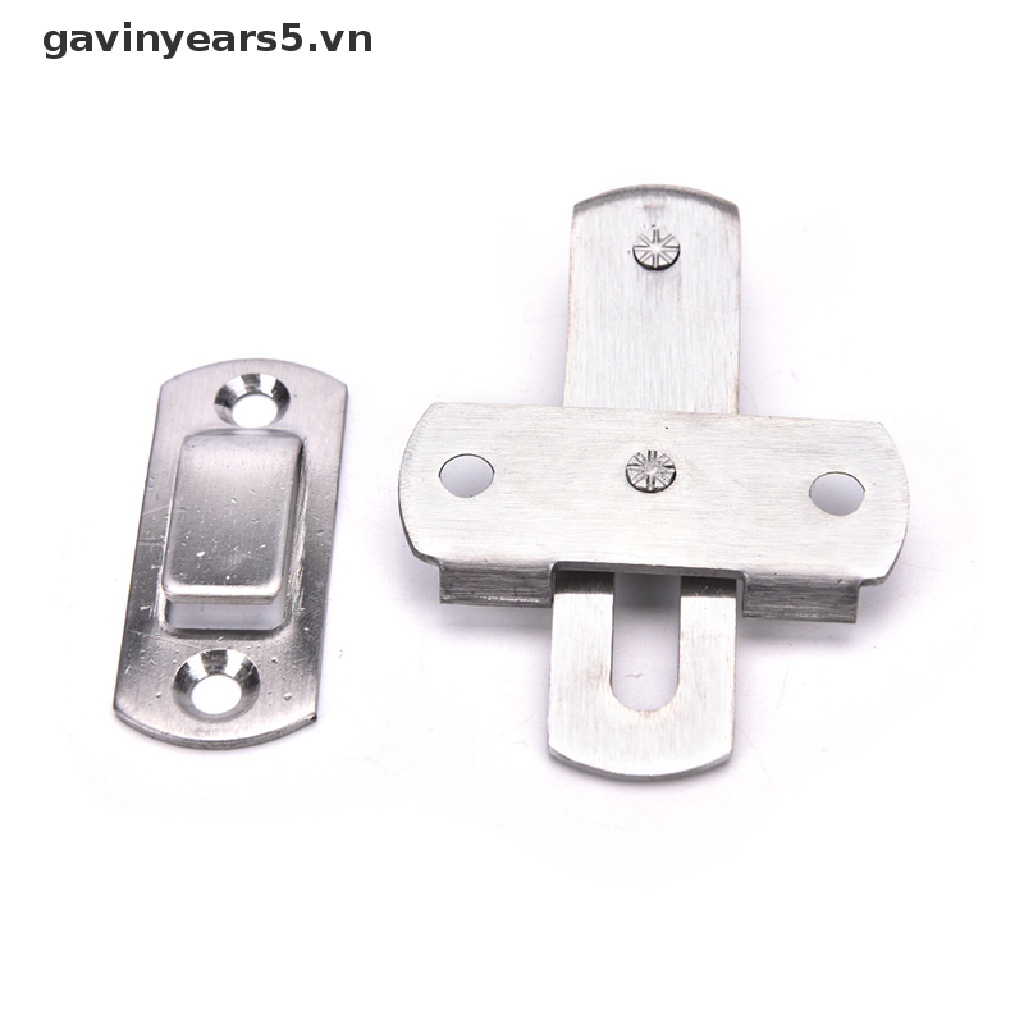 Bộ Chốt Cửa An Toàn Bằng Thép Không Gỉ Kèm Ốc Vít Mới Tiện Dụng Cho Gia Đình