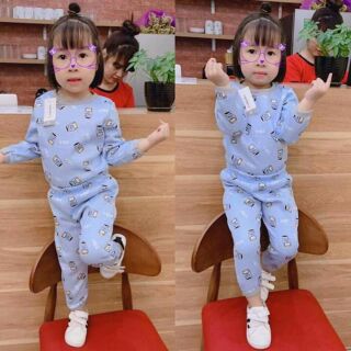 Combo 5 Bộ nỉ bông cho bé