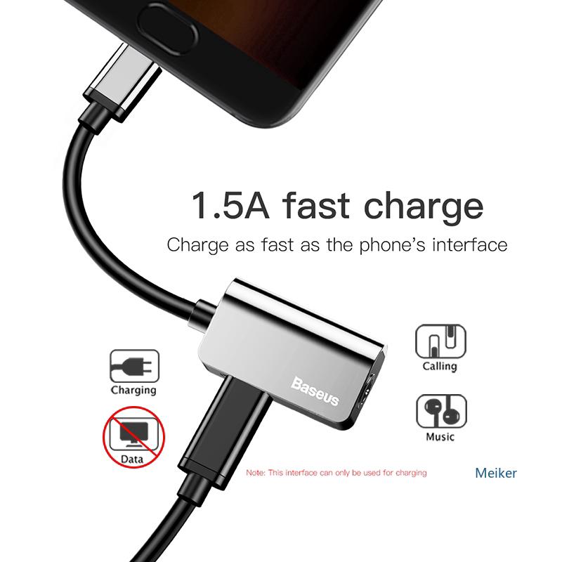 Cáp chuyển đổi âm thanh USB C sang jack cắm cỡ 3.5mm cho tai nghe tiện dụng