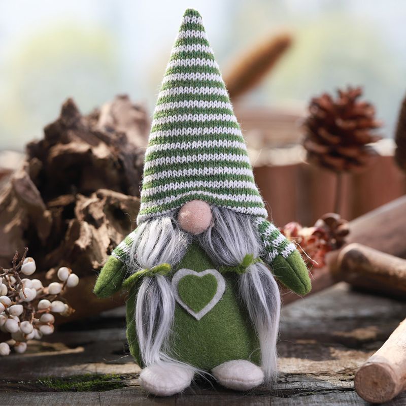 Ông Già Noel Nhồi Bông Handmade Xinh Xắn