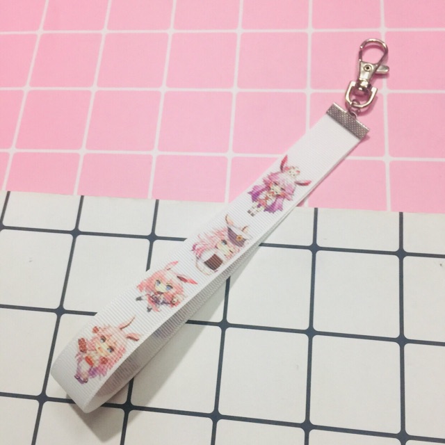 Móc nametag dây treo strap darling in the franxx
