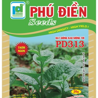 Hạt giống rau mồng tơi PD313
