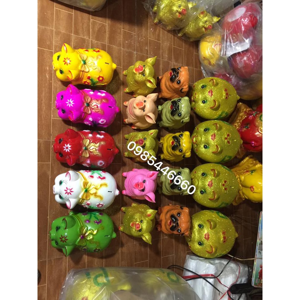 Lợn đất heo đất tiết kiệm tiền 2019 (ảnh thật)