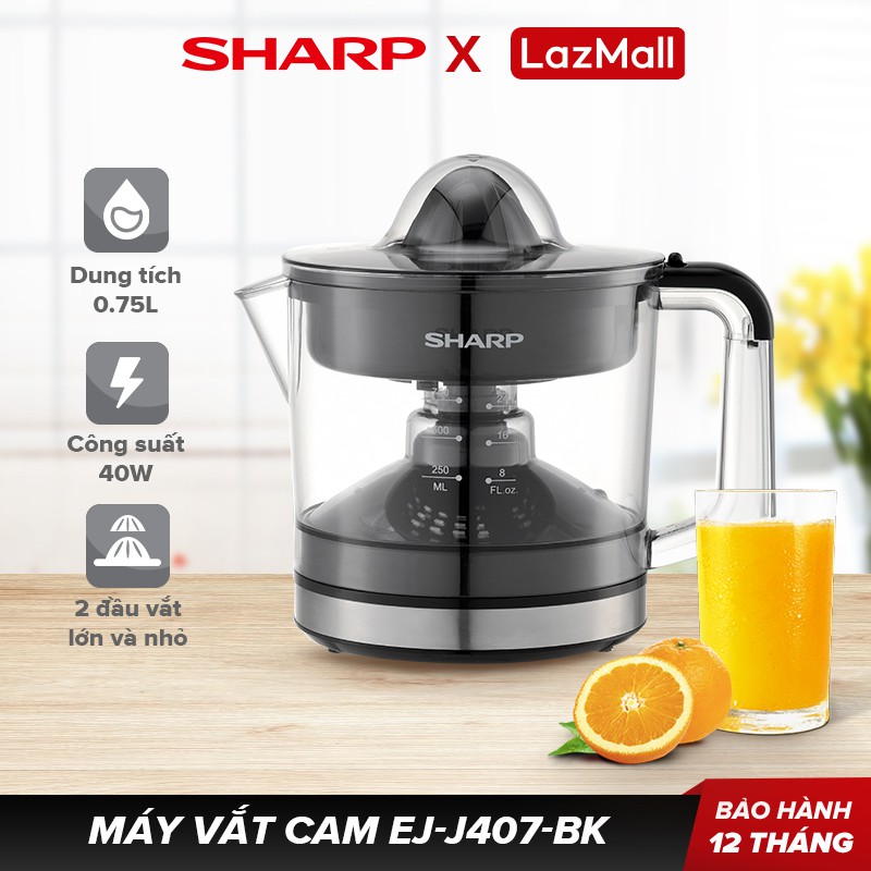 Máy Vắt Cam Sharp EJ-J407 - Hàng chính hãng (Bảo hành 12 tháng)