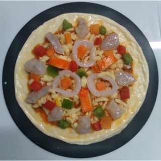 Pizza làm sẵn- 3 cái 100k (hải sản-bò-hawaii)