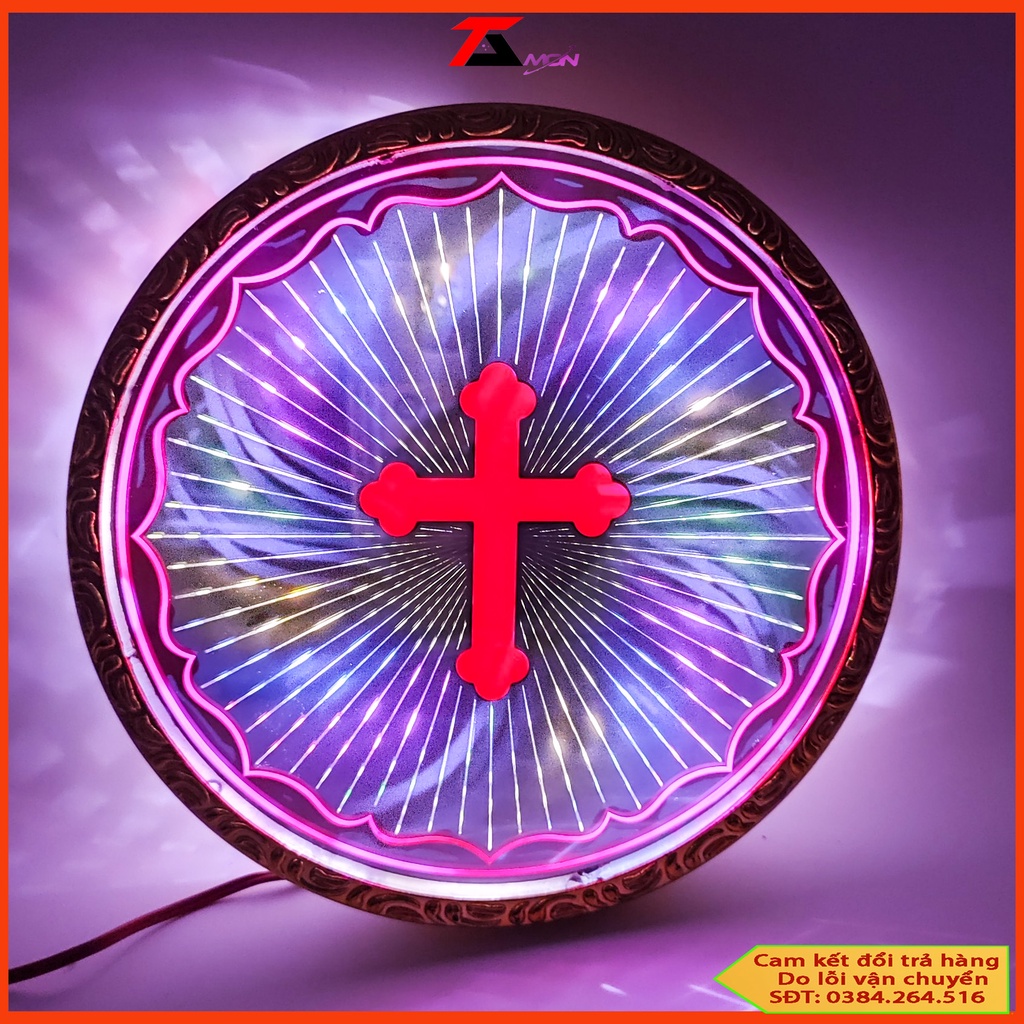 Đèn Hào quang thiên chúa nhiều kích thước dạng cơ