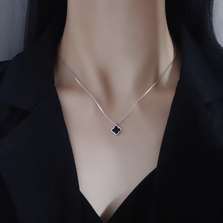 Bộ trang sức Swarovski S925 Four-leaf clover size 9mm