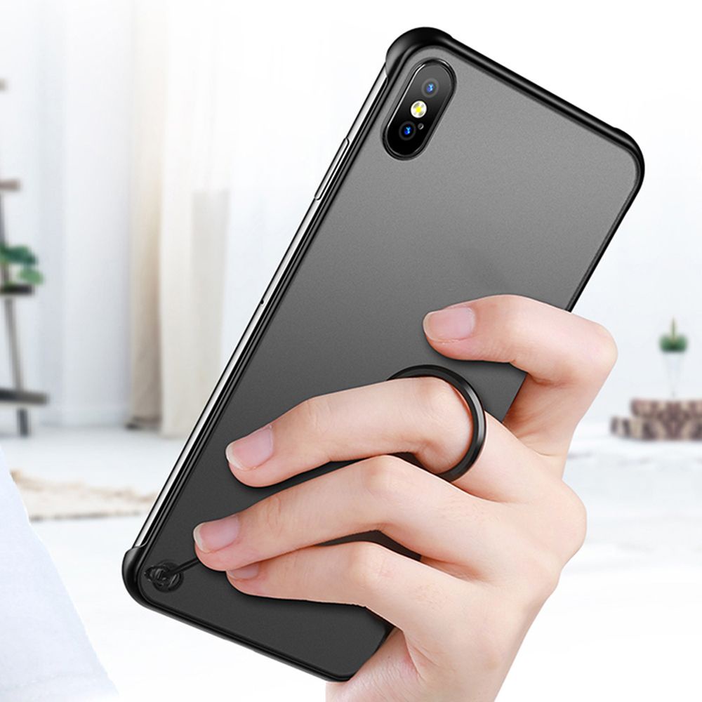 Dây Đeo Điện Thoại Có Vòng Xỏ Ngón Tay Bằng Kim Loại Chống Thất Lạc Nhiều Màu Sắc