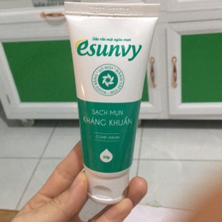 Sữa rửa mặt ngừa mụn Esunvy 50g