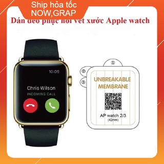 [Phụ kiện Apple.watch]  Miếng Dán Full Màn PPF Cho Apple Watch ĐỦ SIZE 38, 40,42,44