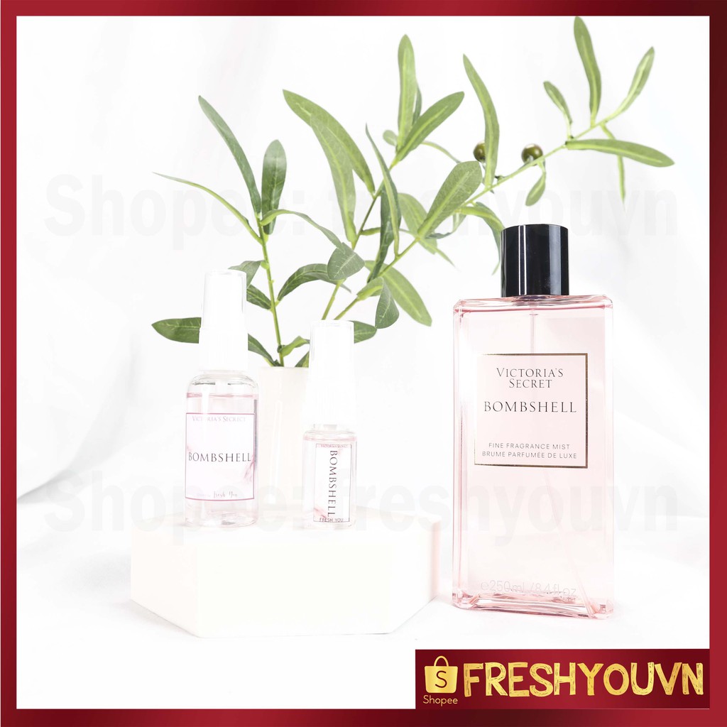 Bombshell - Xịt thơm toàn thân body mist Victoria's Secret khác - Hoa