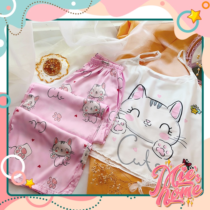 Đồ bộ nữ mặc nhà,pijama lụa,đồ ngủ nữ-Mie | BigBuy360 - bigbuy360.vn